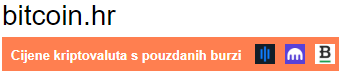 bitcoin.hr - cijene kriptovaluta s pouzdanih burzi